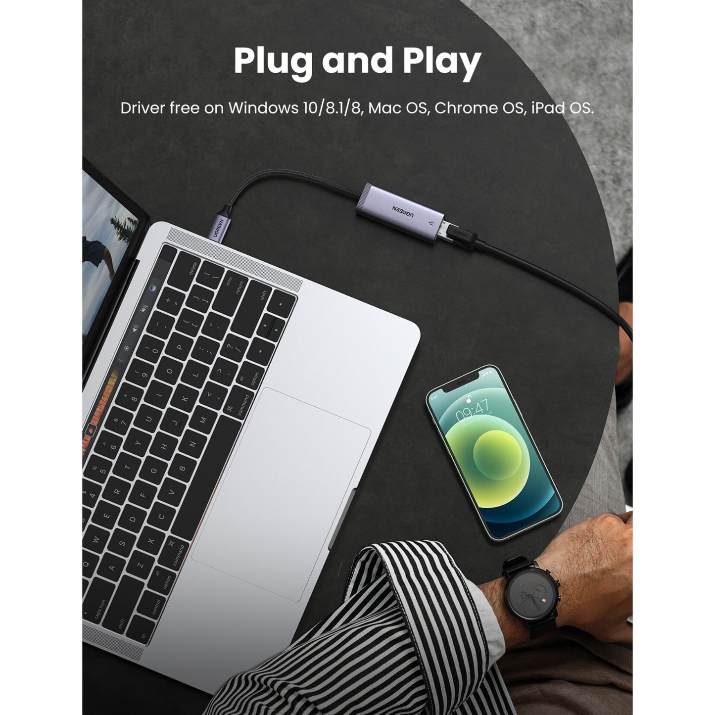 UGREEN USB-C Gigabit Ethernet Adapter