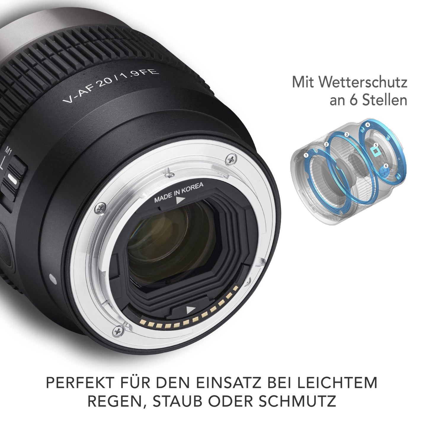 Samyang V-AF T 1,9/20 FE Sony E