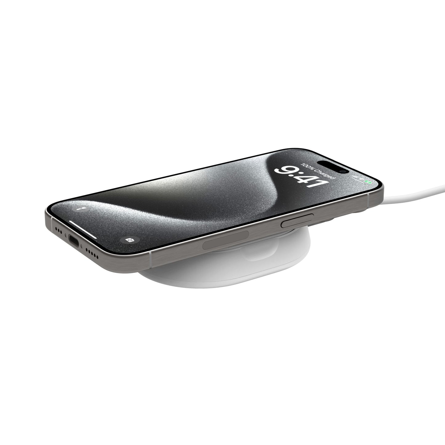 Belkin BOOST Charge Pro Qi2 15W magn.Charg.Stand wh. WIA008btWH