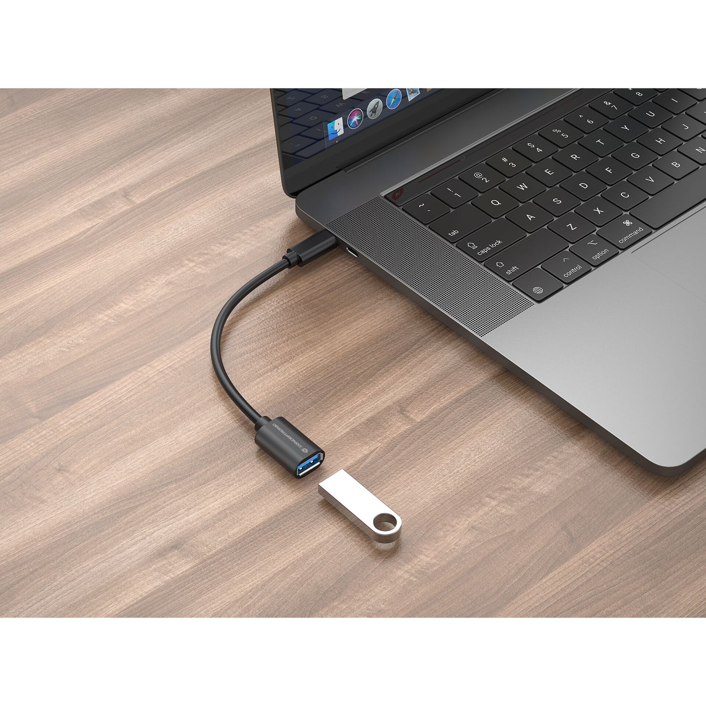 Conceptronic ABBY11B OTG-Adapter for USB-C to USB-A