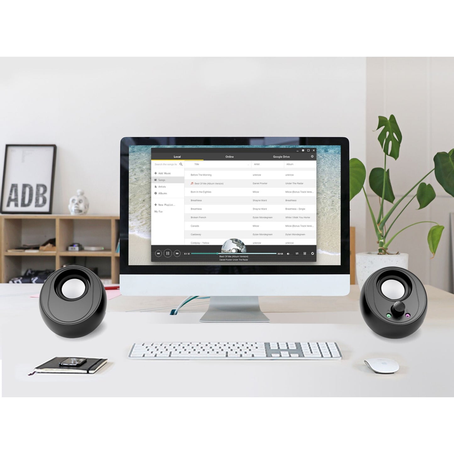 Conceptronic BJORN01B 2.0-Channel-Computer-Speaker