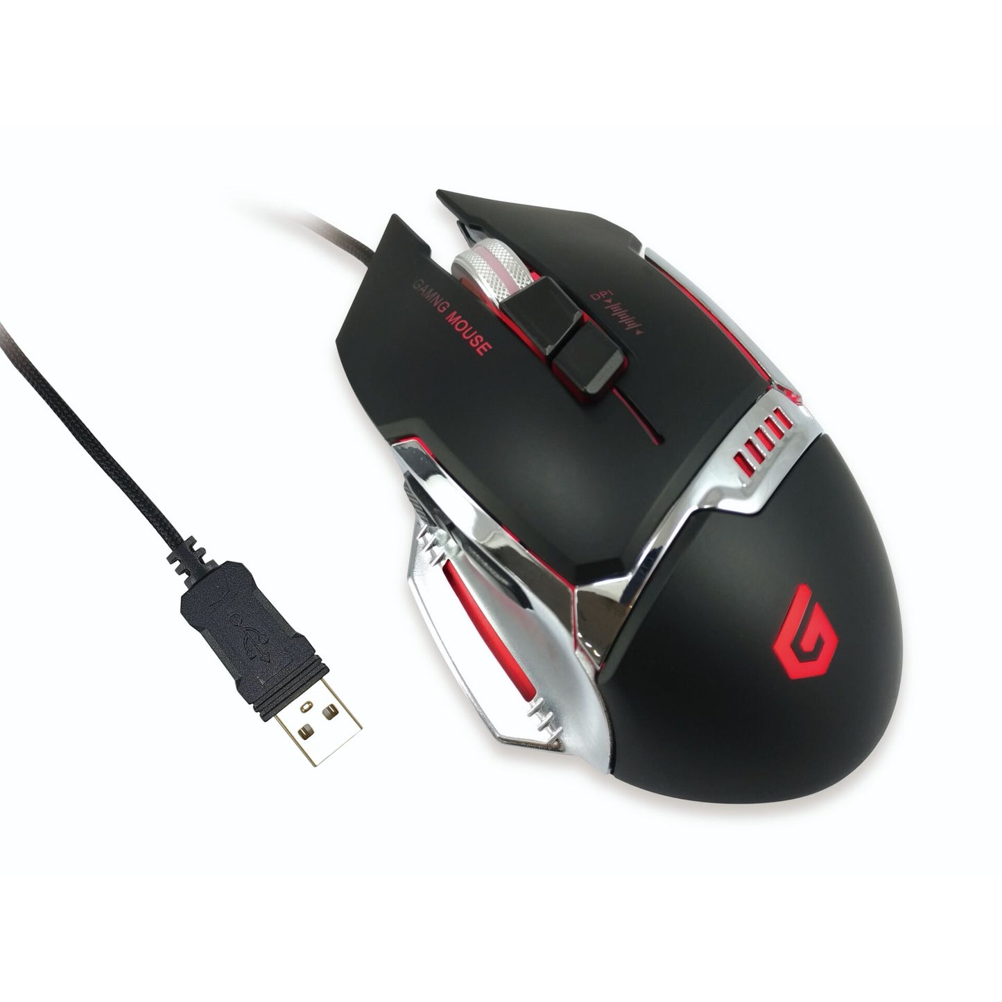 Conceptronic DJEBBEL02B Gaming-Mouse, 4000 DPI