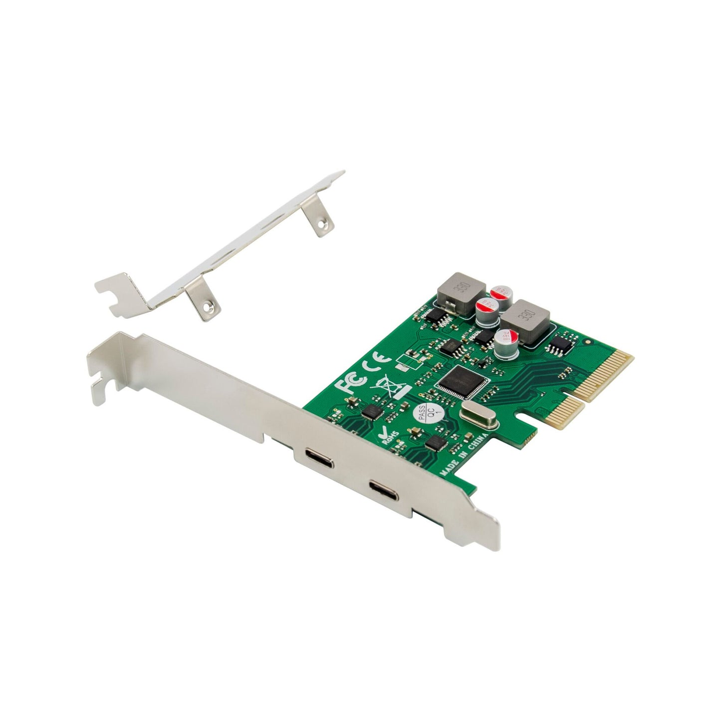 Conceptronic EMRICK08G 2-Port USB 3.2 Gen 2 Typ-C PCIe