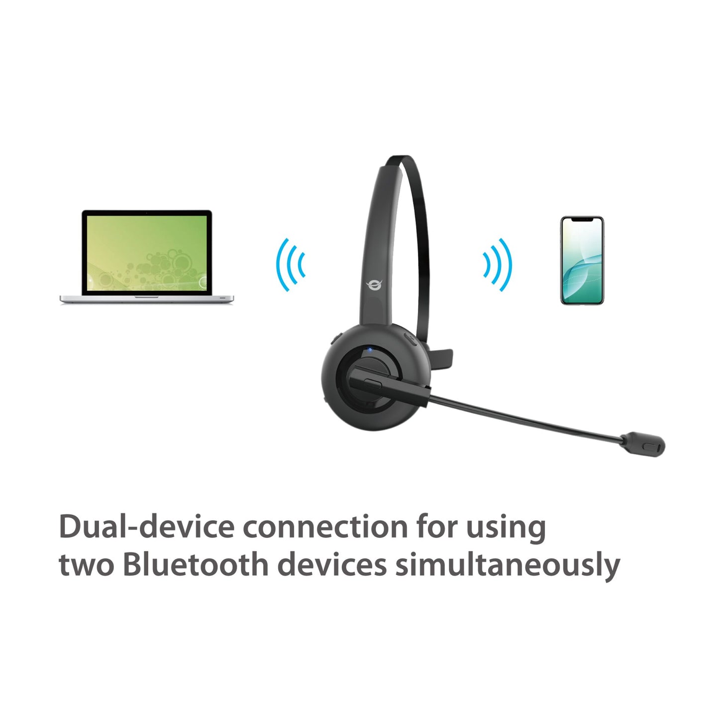 Conceptronic POLONA03BD Wireless Bluetooth-Headset
