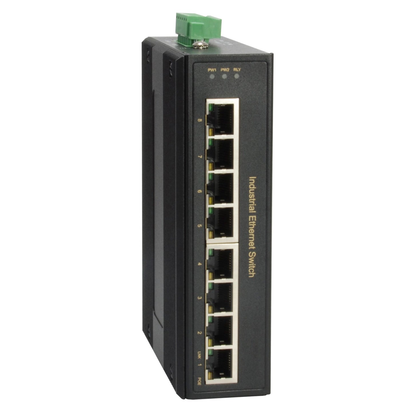 LevelOne IGP-0801 Industrial 8 Port Gigabit PoE Switch