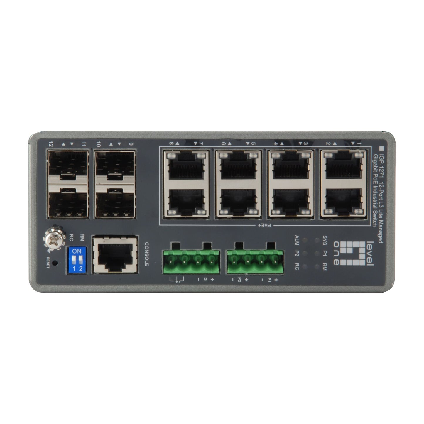 LevelOne IGP-1271 TURING 12-Port L3 Lite Gigabit Switch