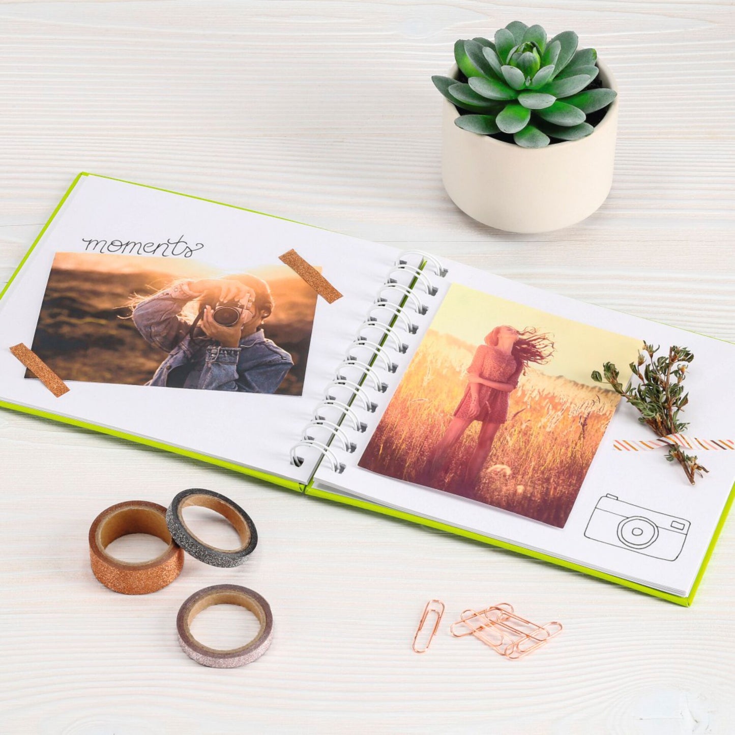 Hama Fine Art Spiral bordeaux 18,5x15 30 white Pages 7154