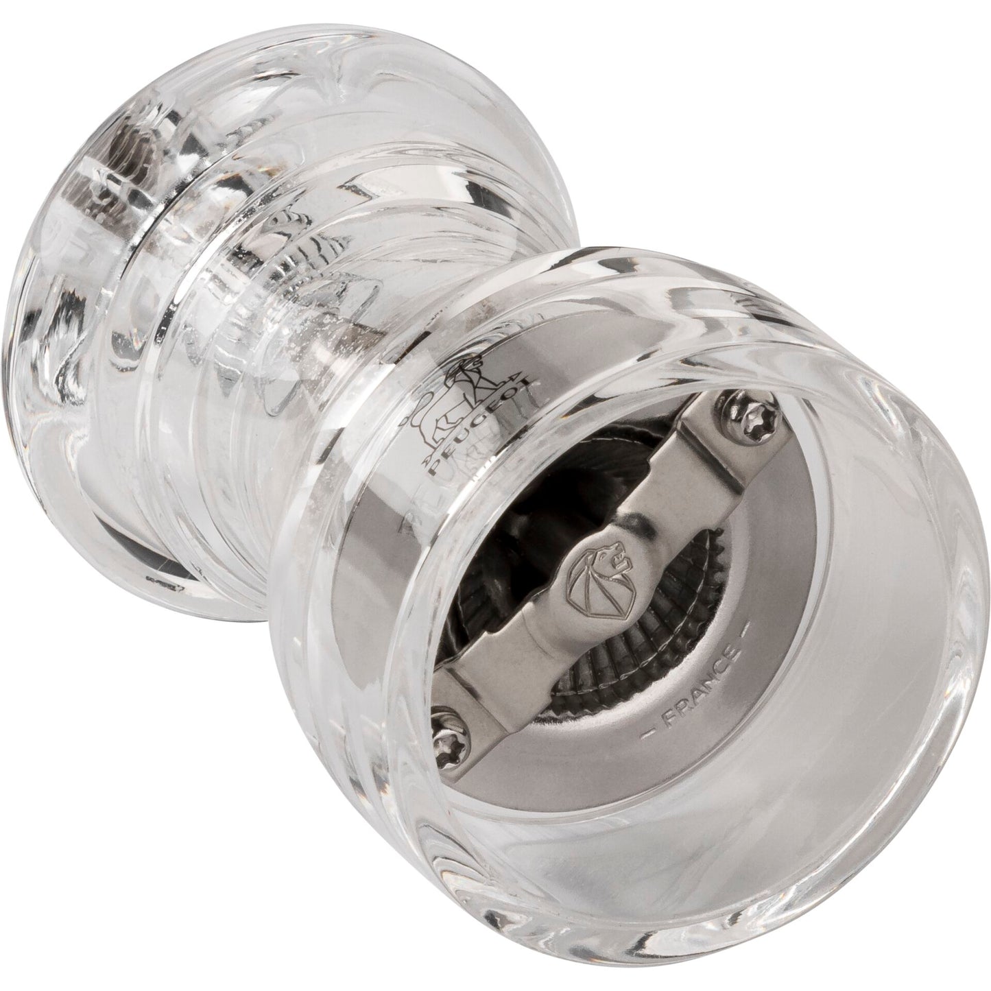 Peugeot Bistro salt mill 10 cm acryl transparent