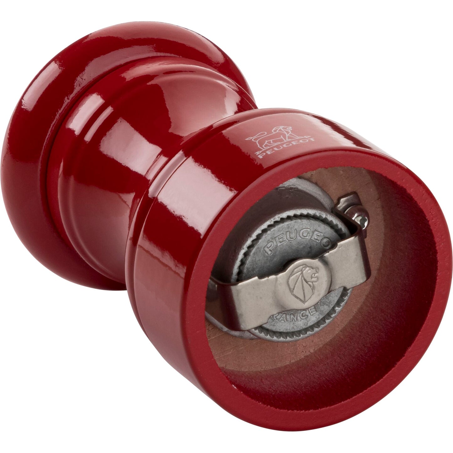 Peugeot Bistro pepper mill 10 cm passion red lacquered wood