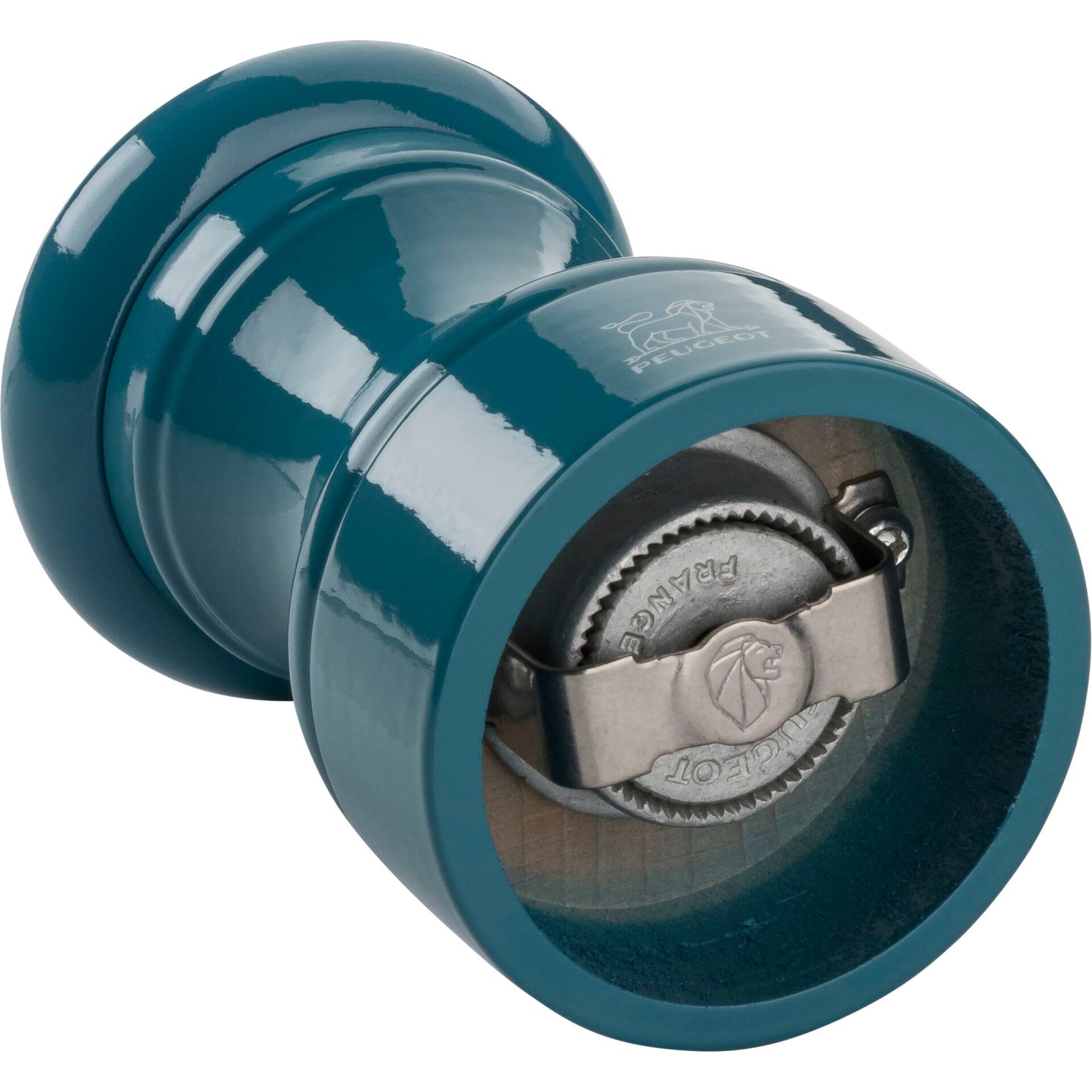Peugeot Bistro pepper mill 10 cm pacific blue lacquered wood