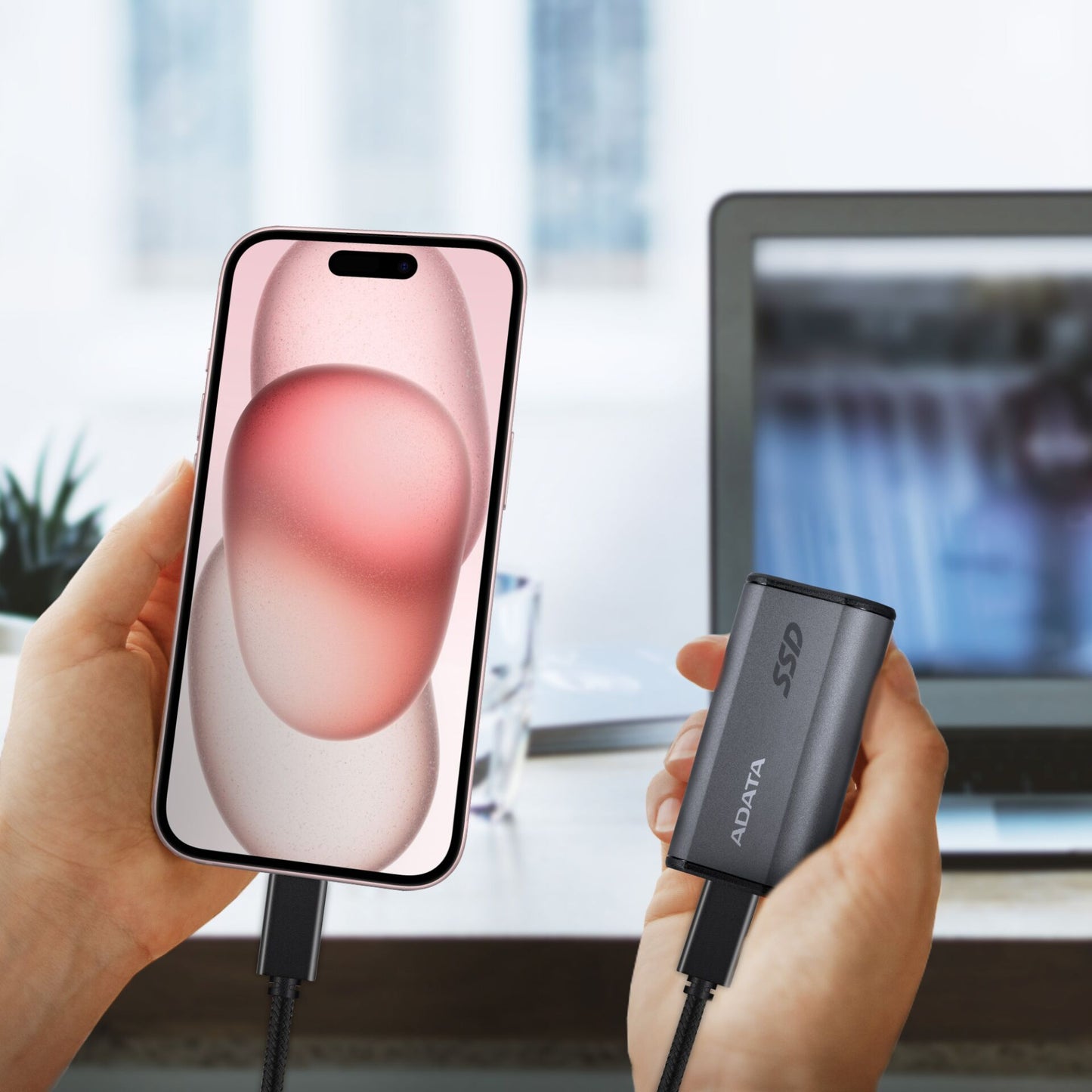 ADATA Externe SSD SE880 4TB ELITE Gray R/W 2000/2000