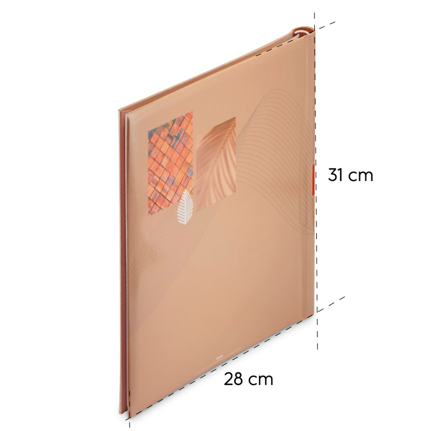 Hama Singo II 20 Pages 28x31 self-adhesive Terracotta 7638
