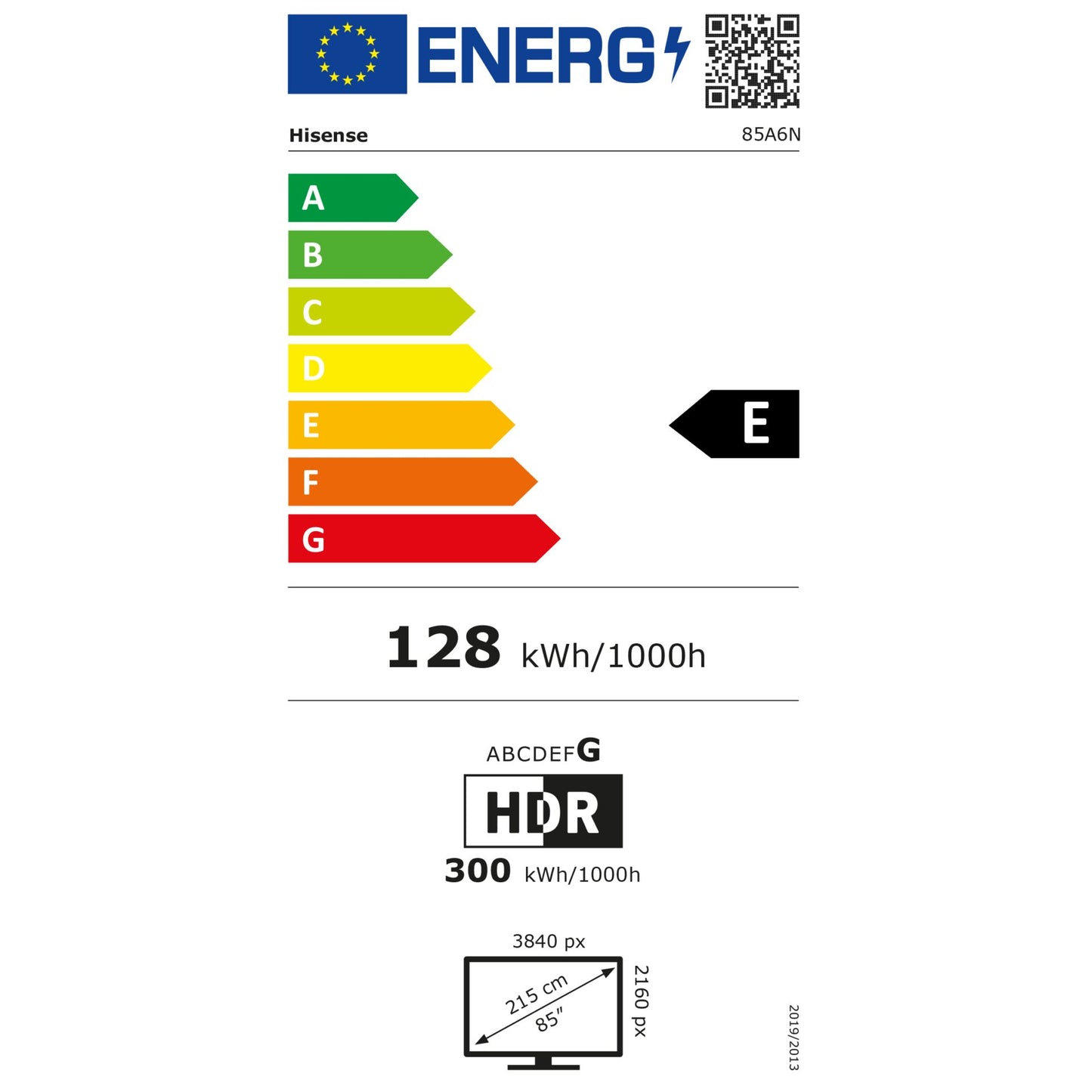 Hisense 85A6N