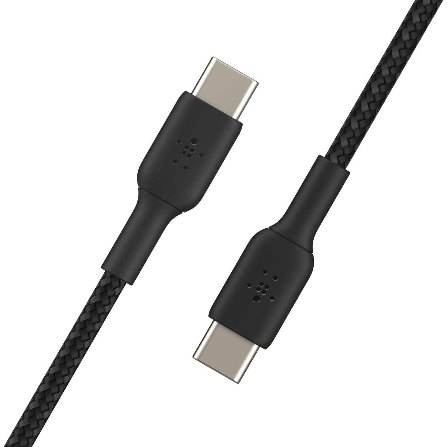 Belkin BOOST CHARGE braided Cab. USB-C/USB-C 15cm sw.CAB004BT0MBK