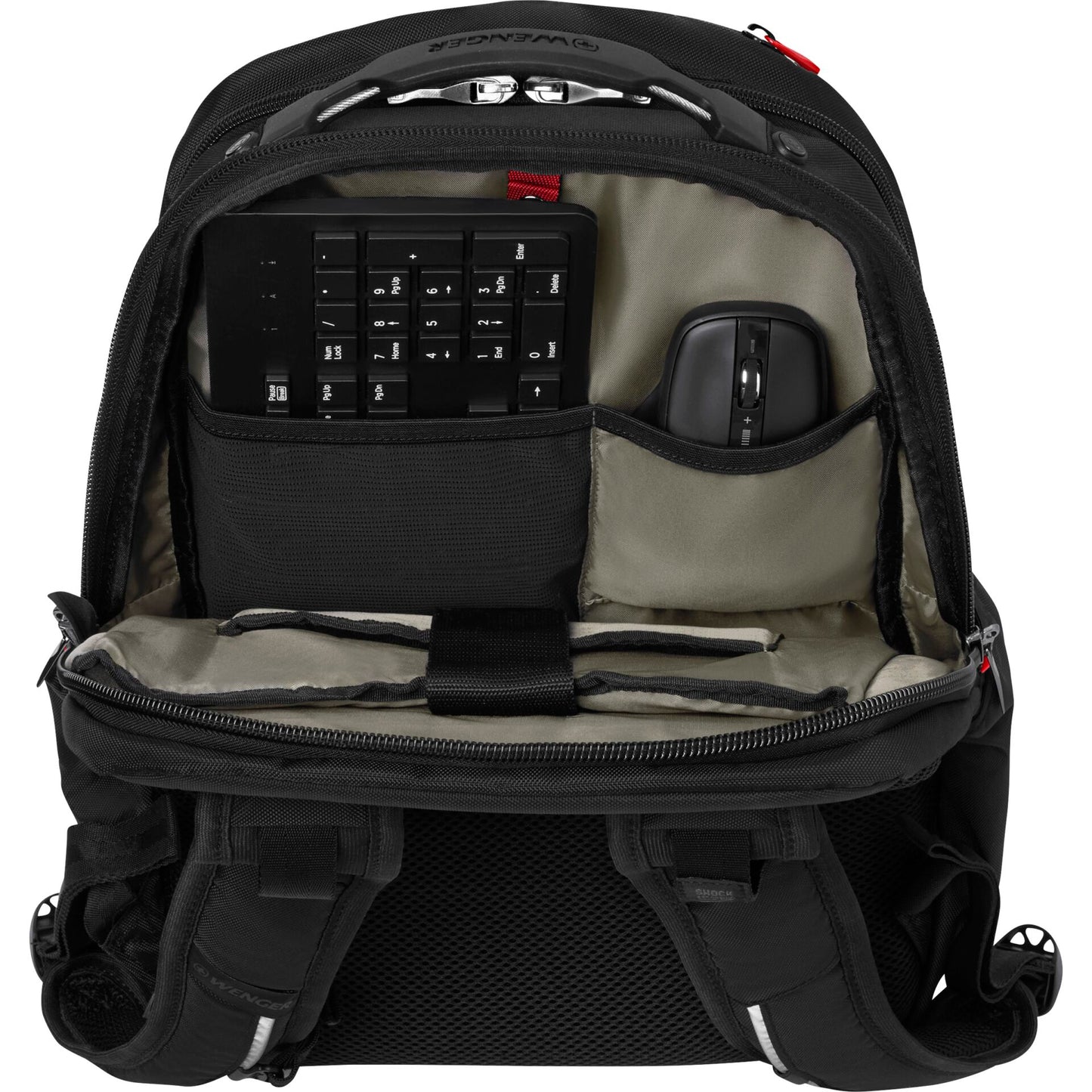 Wenger Cosmic 17 Laptop Rucksack mit Tablet-Fach Black