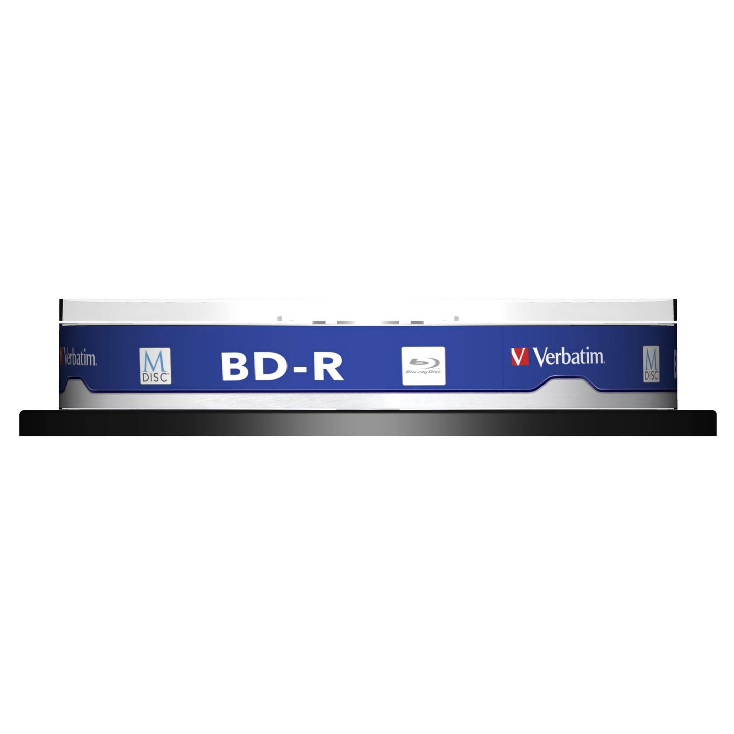 1x10 Verbatim M-Disc BD-R BluRay 25GB 4x Speed Cakebox printable