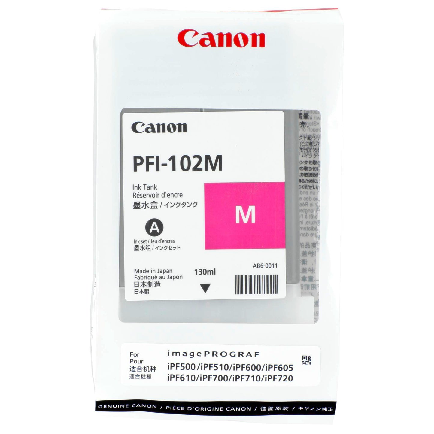 Canon PFI-102 M ink magenta