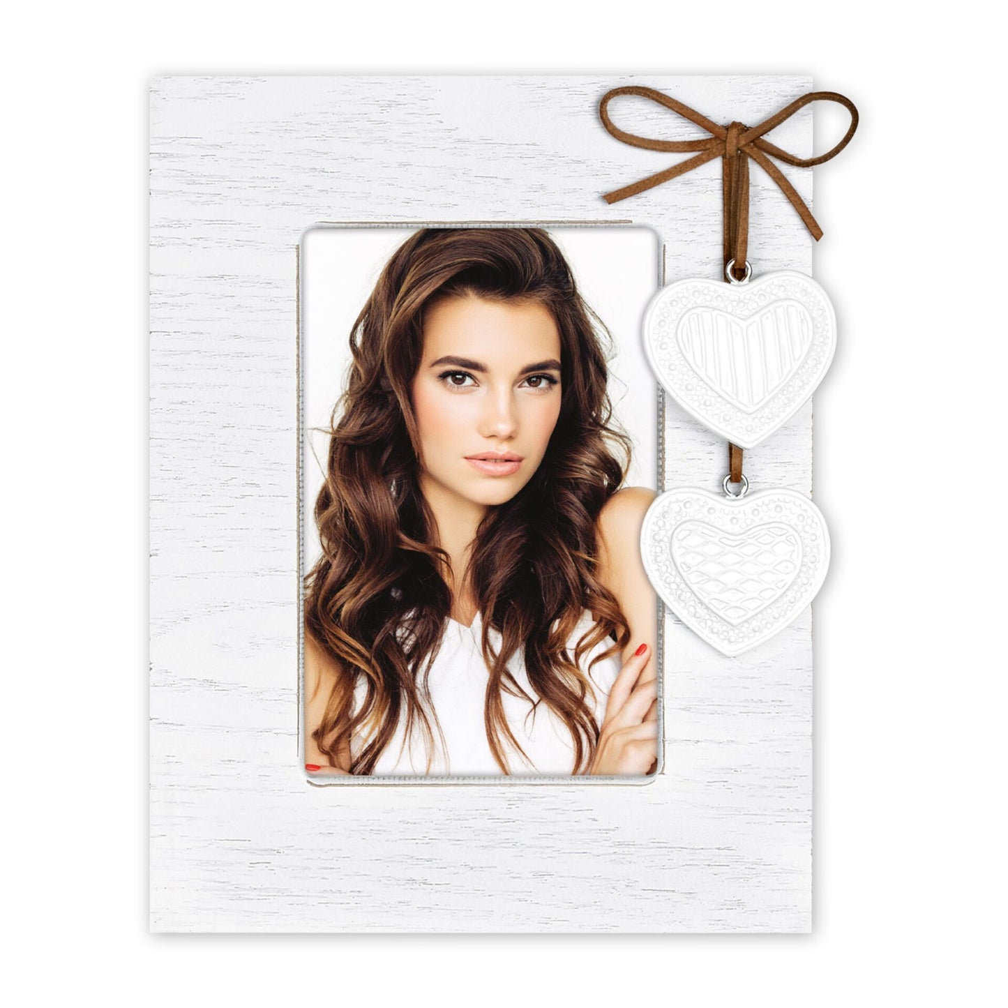 ZEP Melissa weiß 10x15 Holz Portrait NL244W