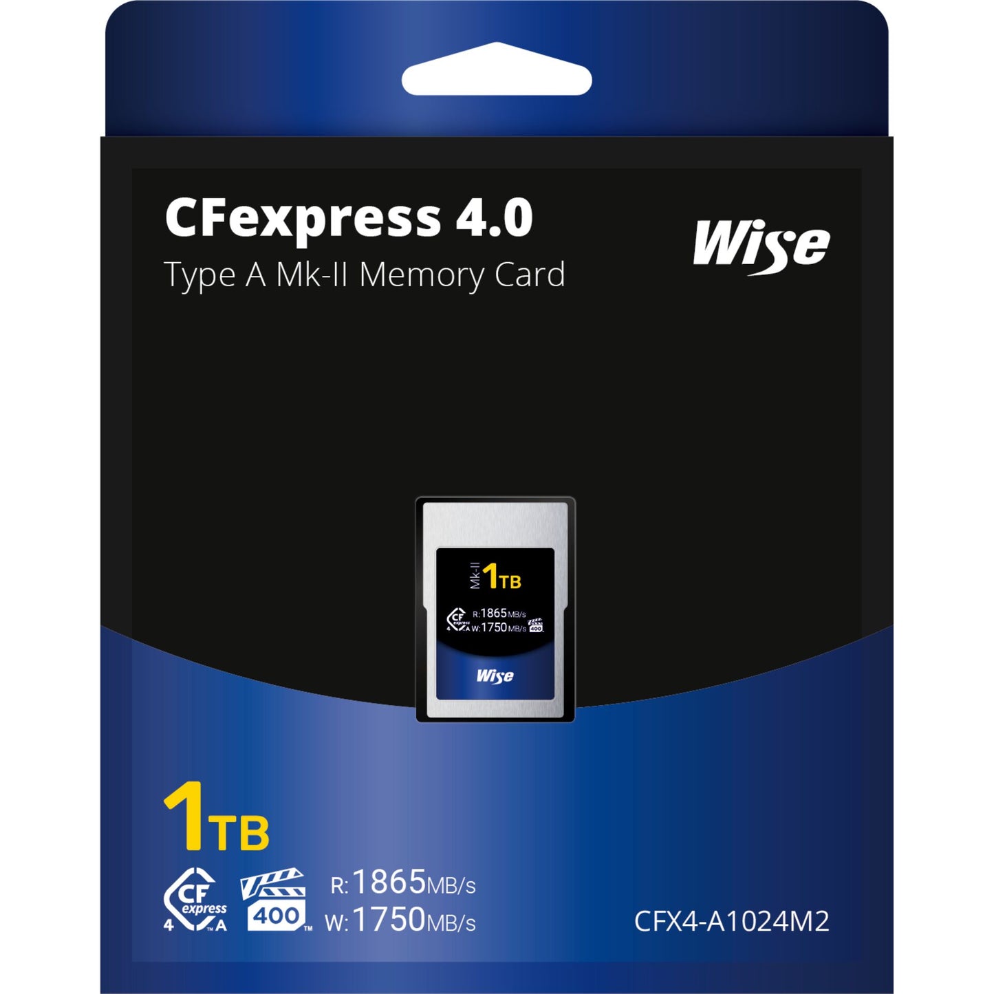 Wise CFexpress 4.0 Type A Mk-II 1TB WI-CFX4-A1024M2