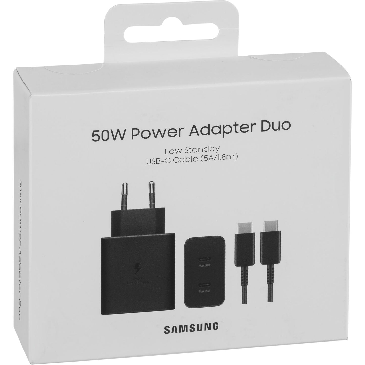 Samsung Quick Charge Adapter Duo 50 Watt w. Data Cable EP-T5020X
