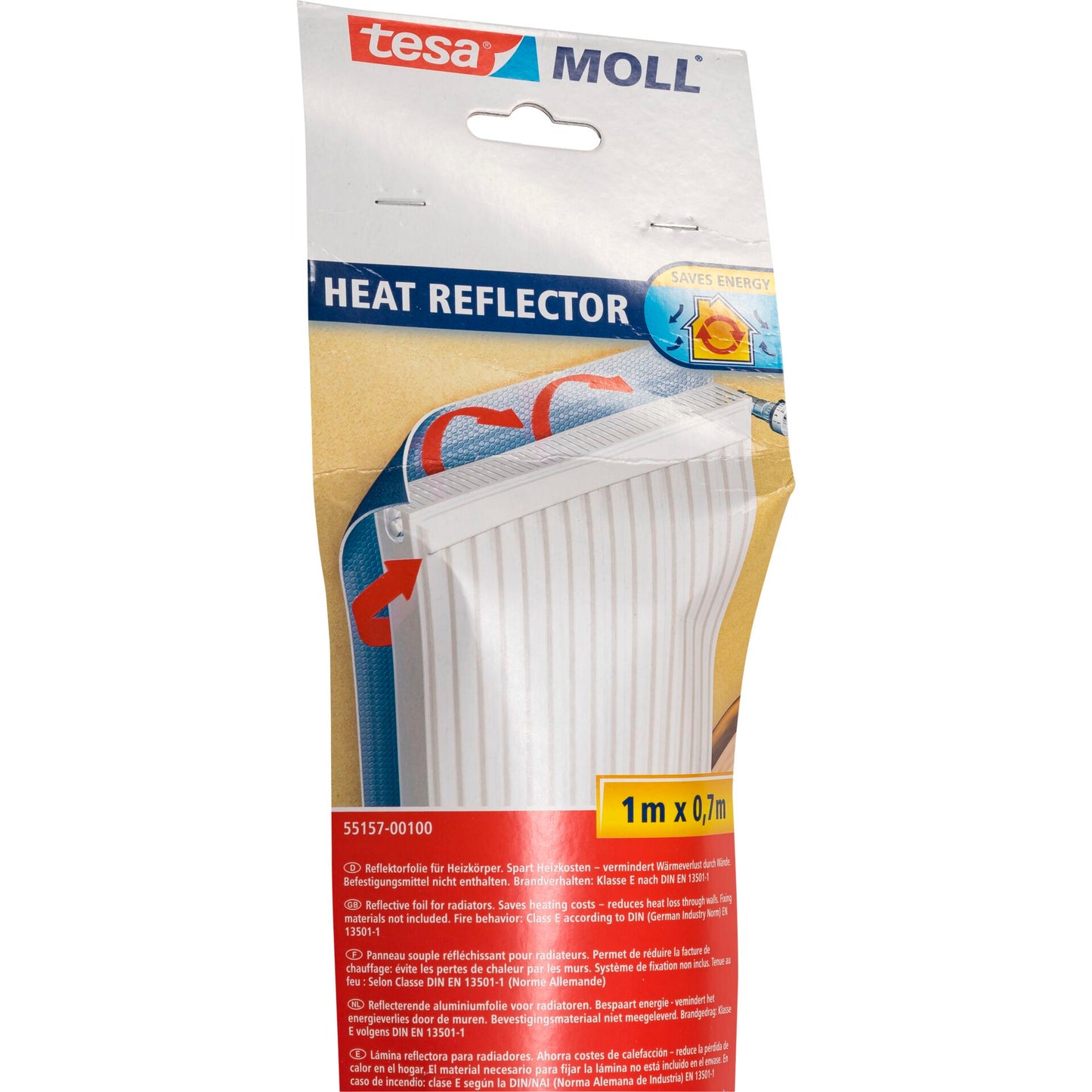 Tesa Reflektorfolie für Heizung 1m x 700mm 55157