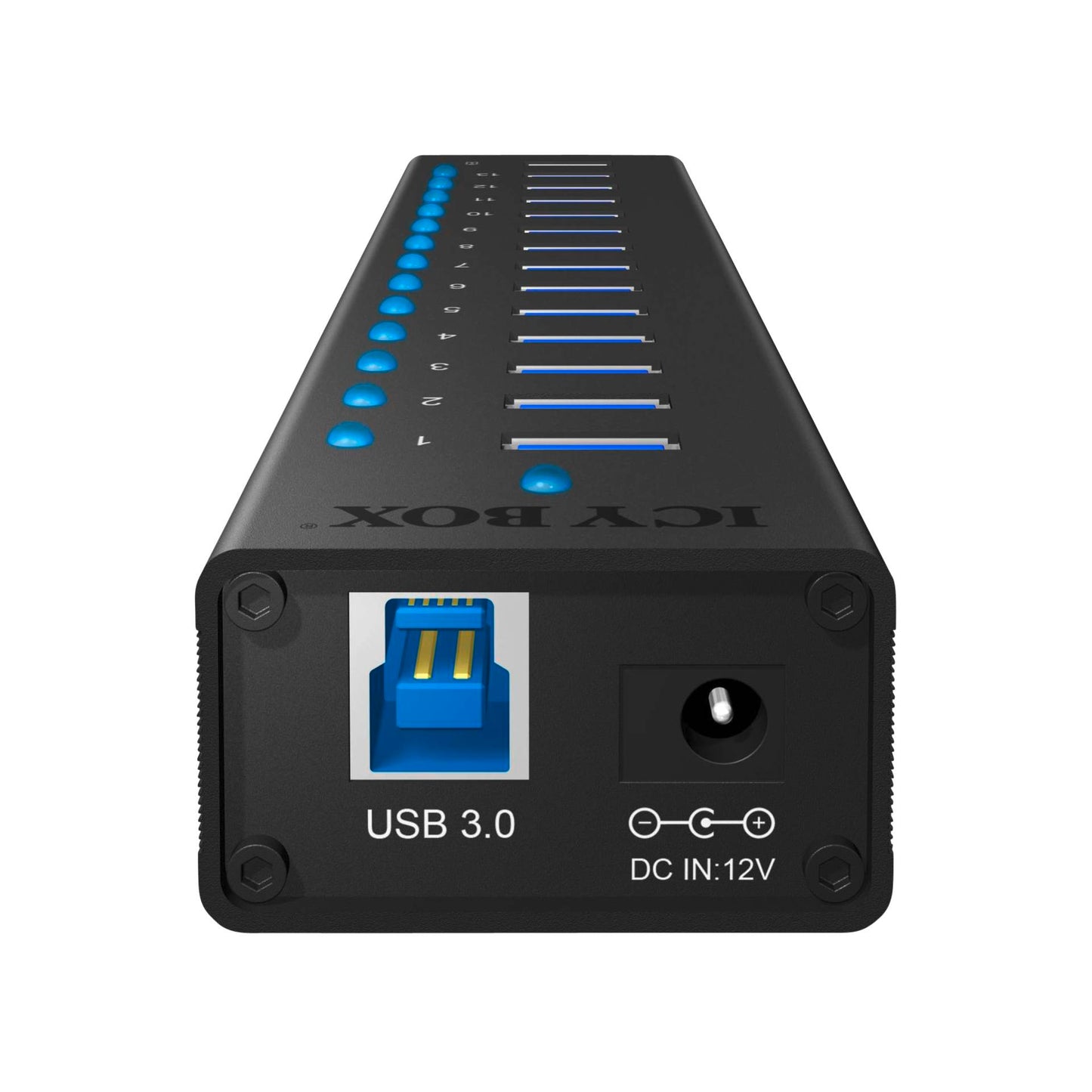 Raidsonic ICY BOX IB-AC6113 13-Port USB 3.0 Hub