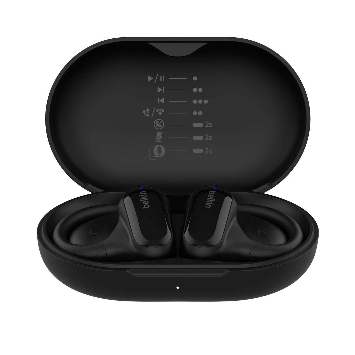 Belkin Soundform Clearfit Wirel. In-Ear Headphones bl. AUC013ctBK