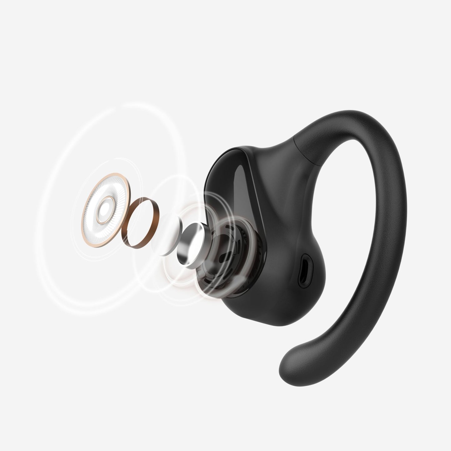 Belkin Soundform Clearfit Wirel. In-Ear Headphones bl. AUC013ctBK