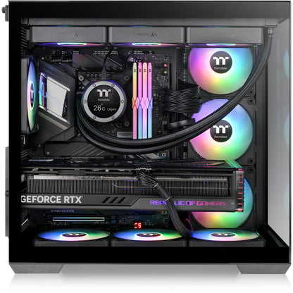 Thermaltake View 380 TG ARGB Black
