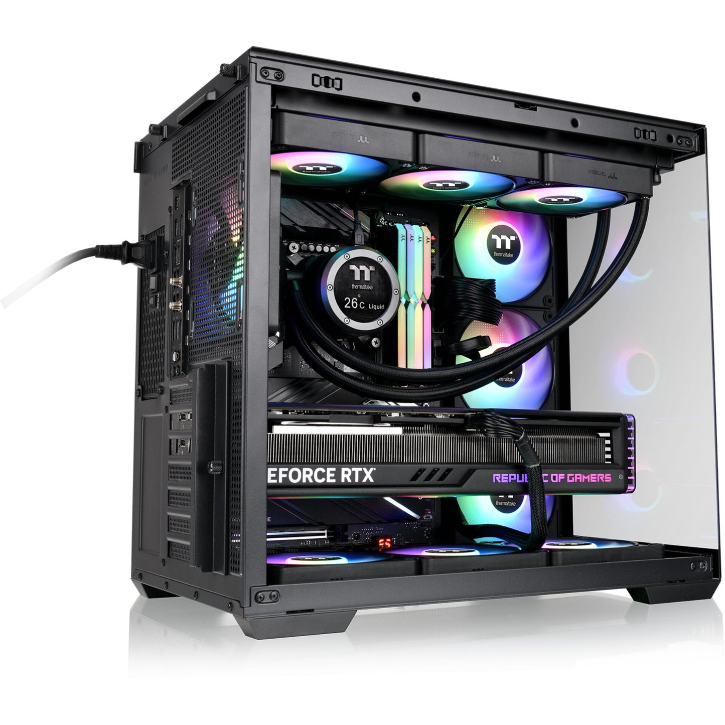 Thermaltake View 380 TG ARGB Black