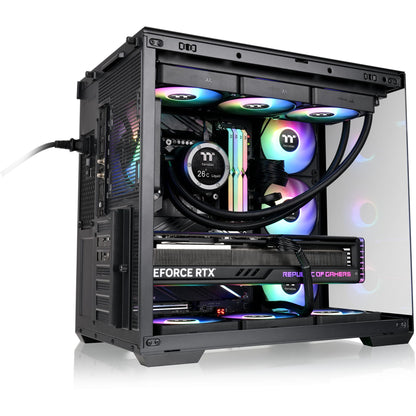 Thermaltake View 380 TG ARGB Black