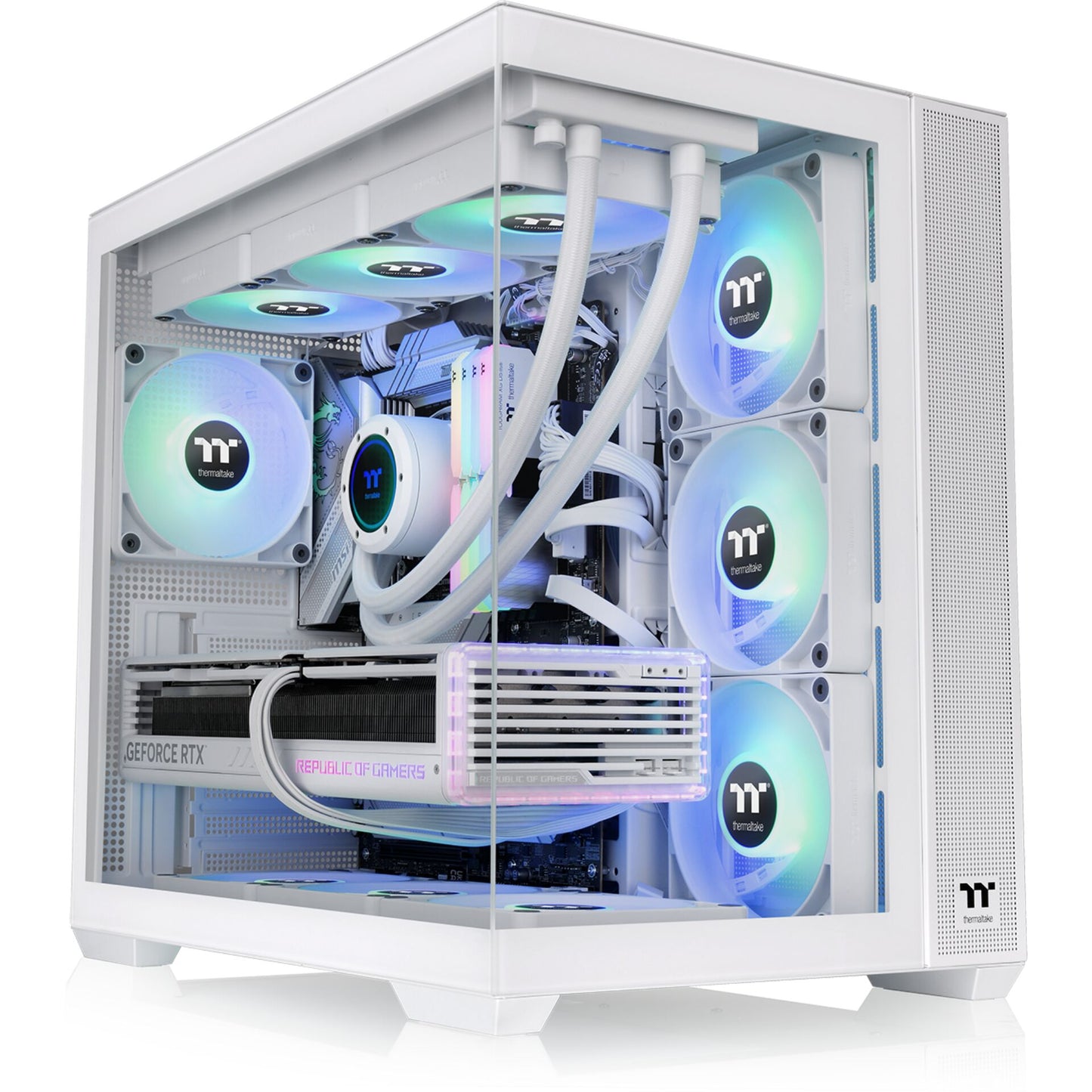 Thermaltake View 380 TG ARGB Snow White