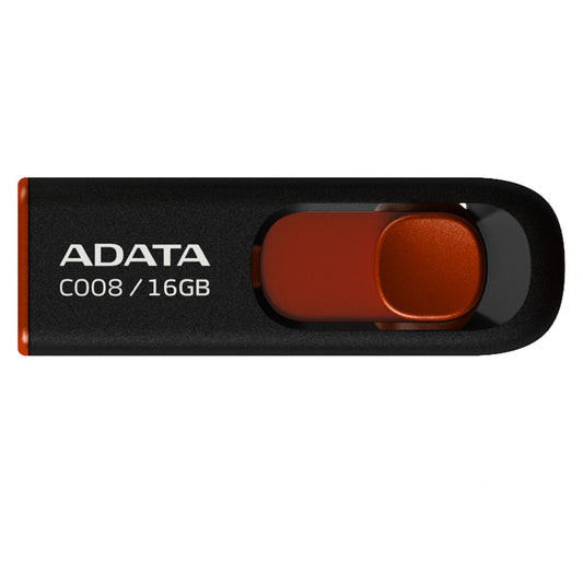 ADATA USB 2.0 C008 black    16GB AC008-16G-RKD