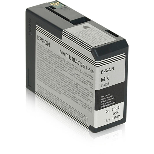 Epson ink cartridge matte black T 580  80 ml            T 58080N