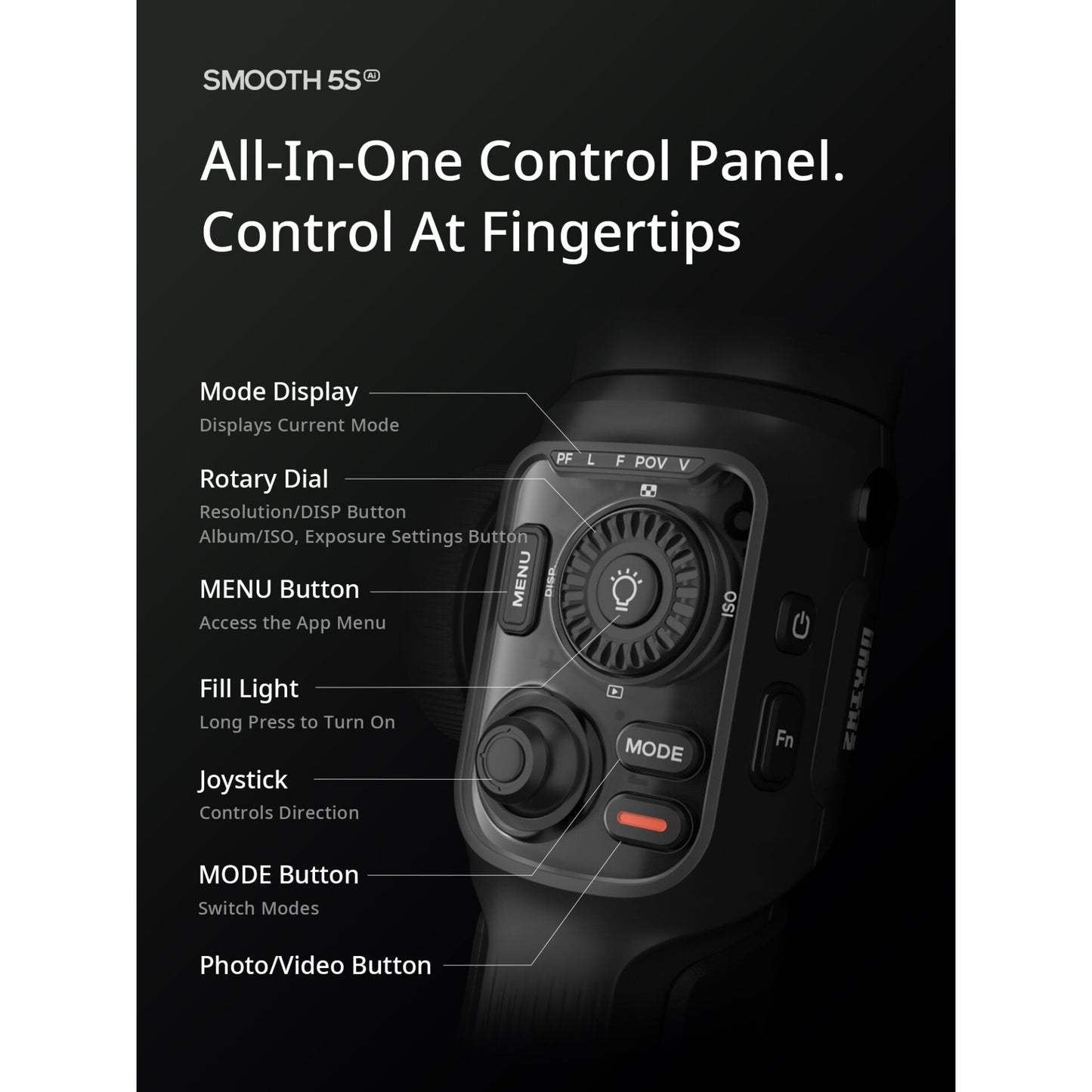 Zhiyun Smooth 5S AI Combo