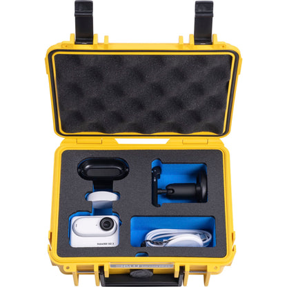 B&W action.case PP.23 yellow for Insta360 GO3 GO3S