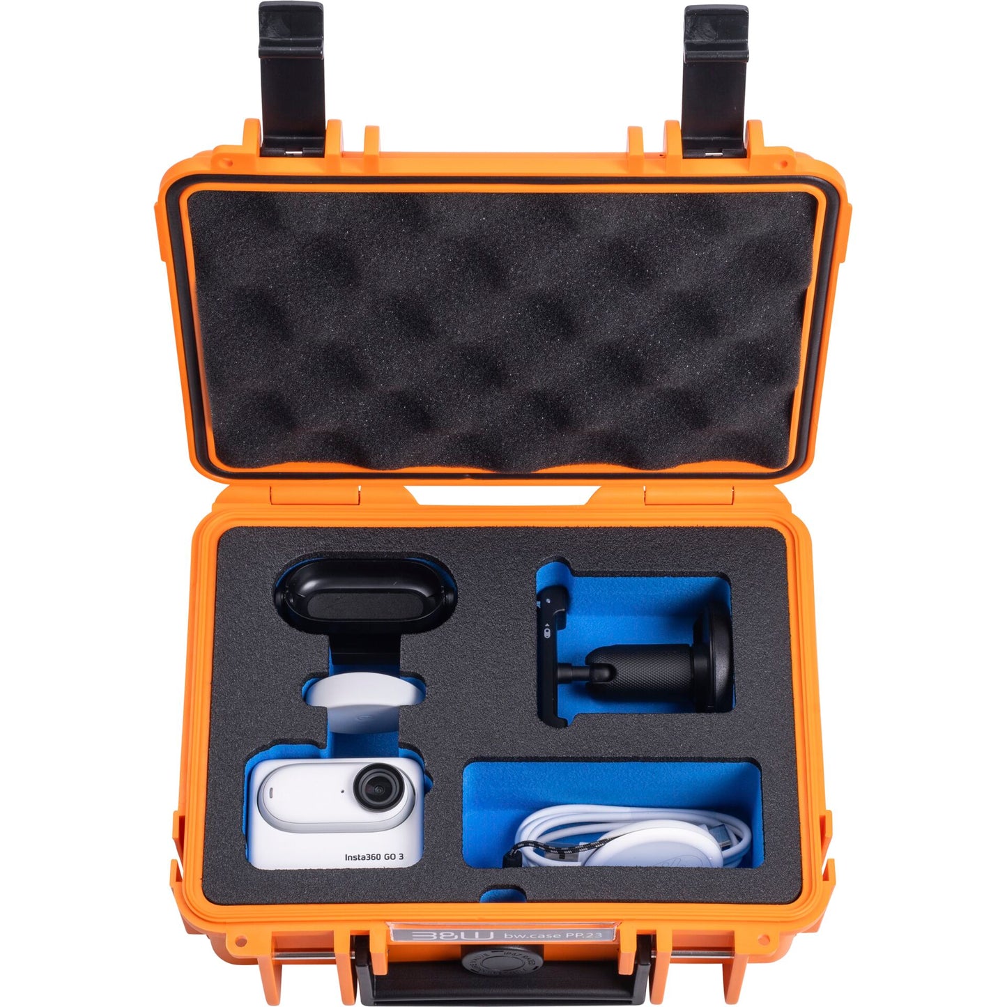 B&W action.case PP.23 orange for Insta360 GO3 GO3S