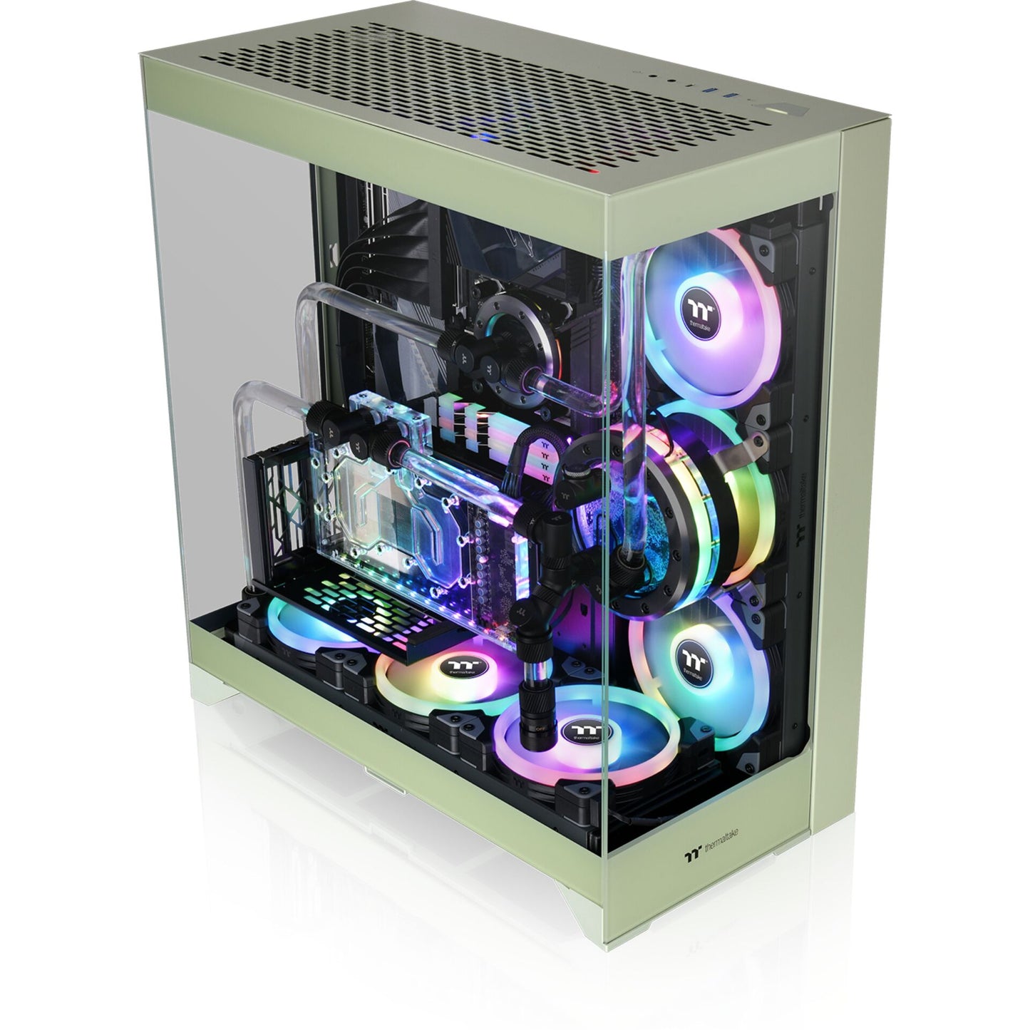 Thermaltake CTE E550 TG Matcha Green