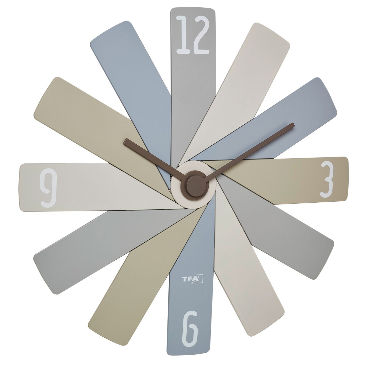 TFA Clock in the box  bunt Wanduhr