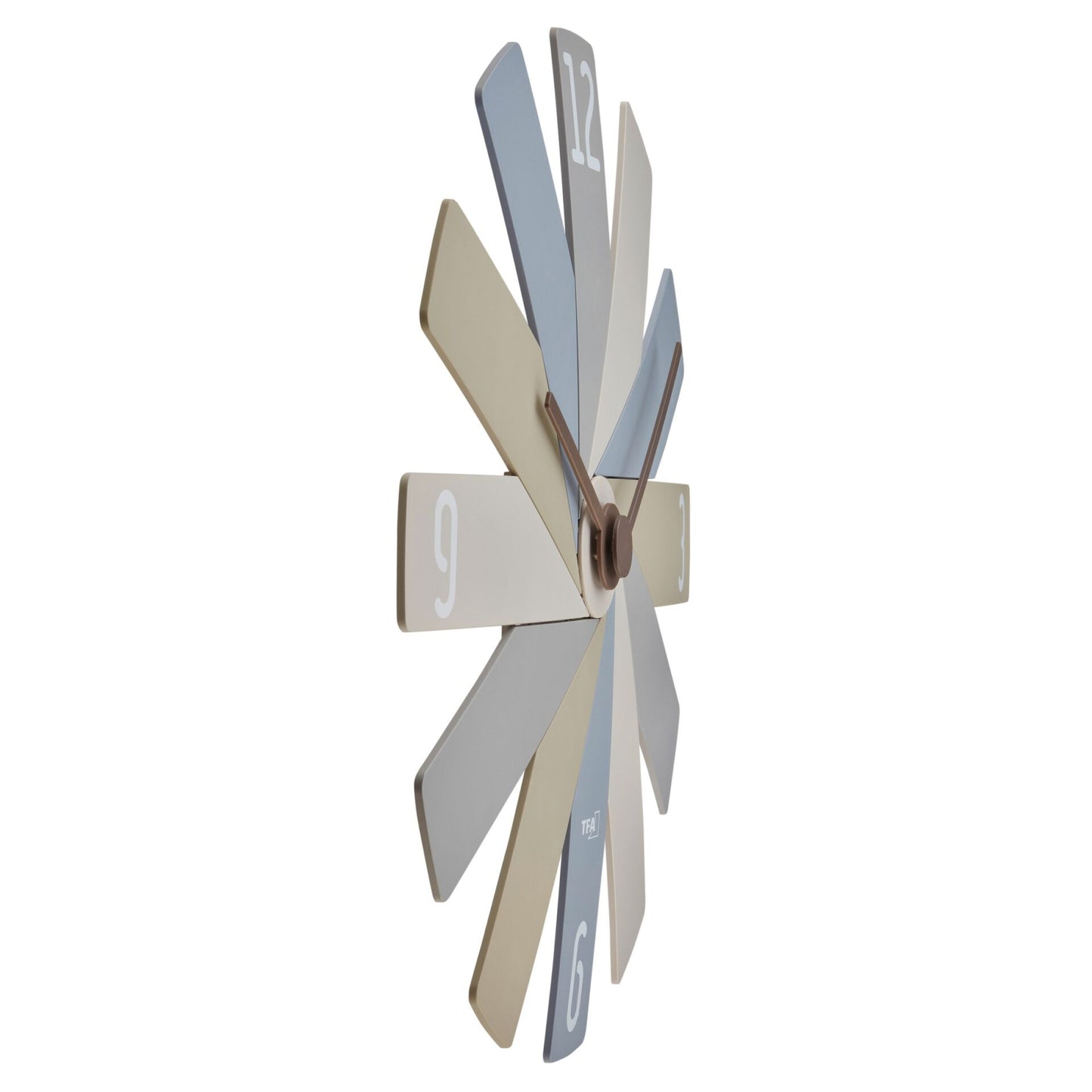 TFA Clock in the box  bunt Wanduhr