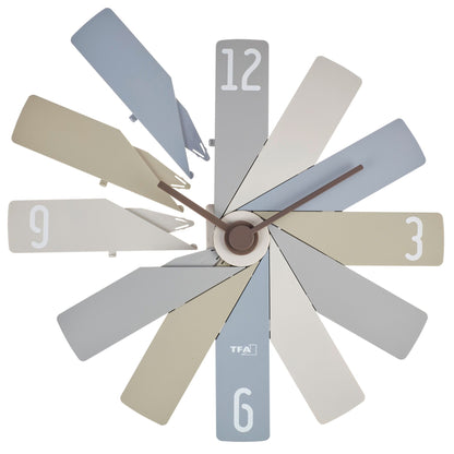 TFA Clock in the box  bunt Wanduhr