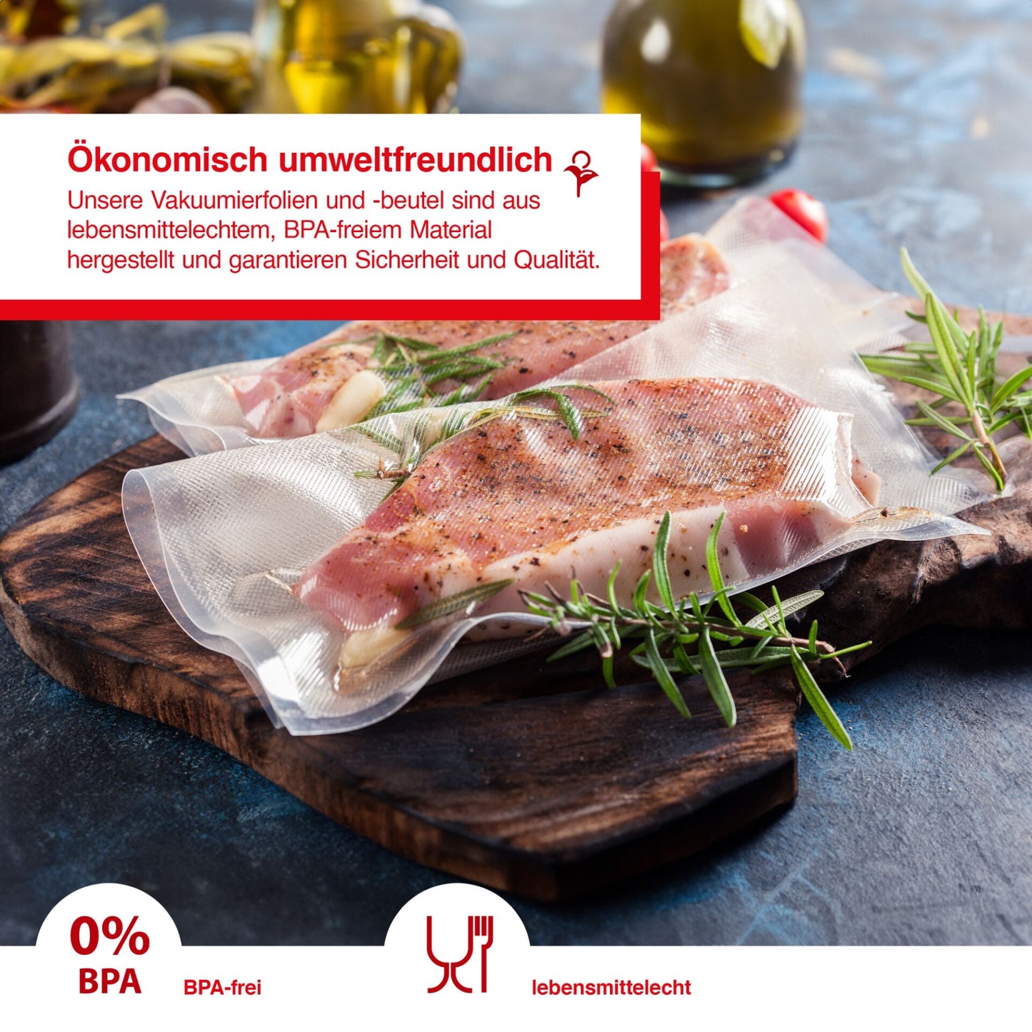 Solis Vac Rolls 20x600cm 2 Rollen         Vakuumierfolien