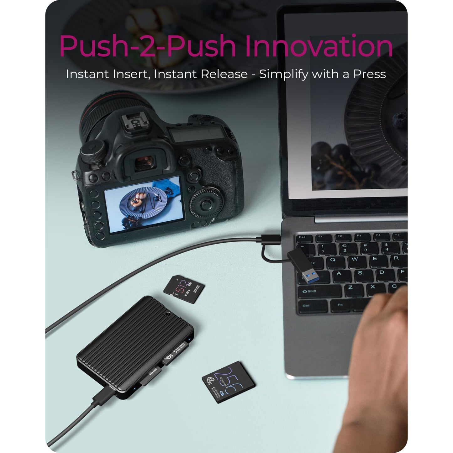 Raidsonic ICY BOX IB-CR504-C31 CFexpress & SD 4.0 Kartenleser