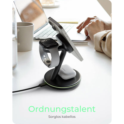 Raidsonic ICY BOX IB-SH102-CH 3 in 1 klappbarer Ständer