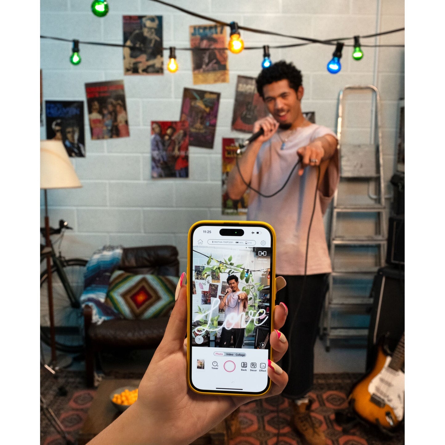 Fujifilm instax mini Link 3 EX D Sage Green