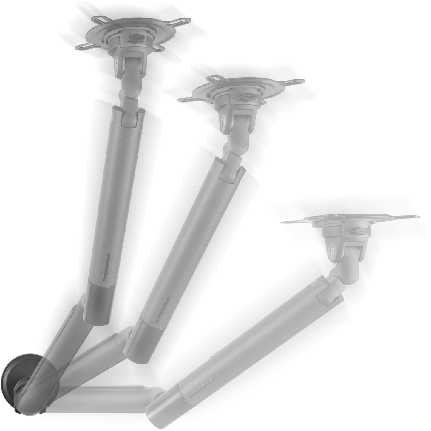 One for All Monitor Halterung Design Single Black      DM 7110