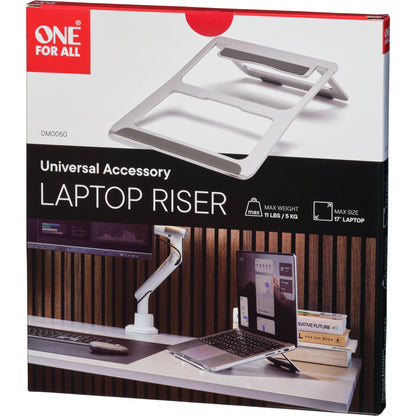 One for All Travel Laptop Stand Aluminium                DM 0050