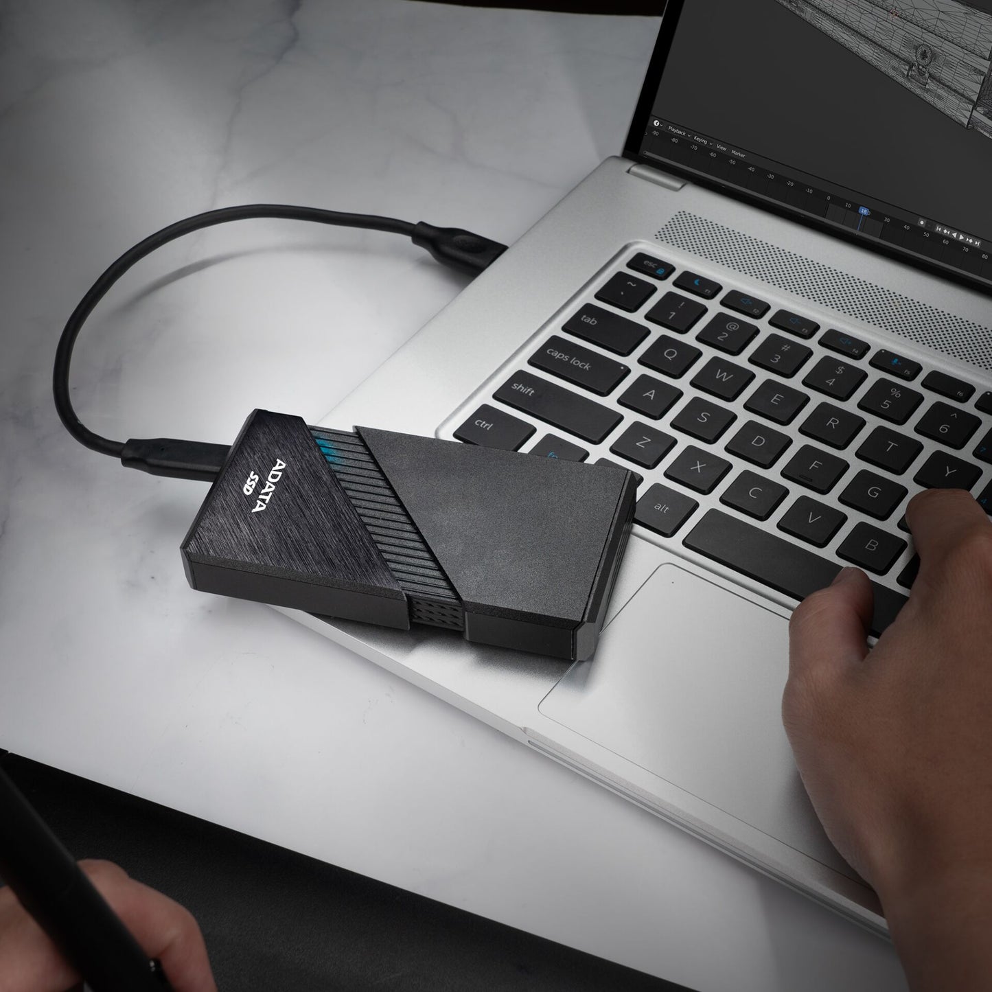 ADATA External SSD SE920      4T Elite Black R/W 3800/3700 MB