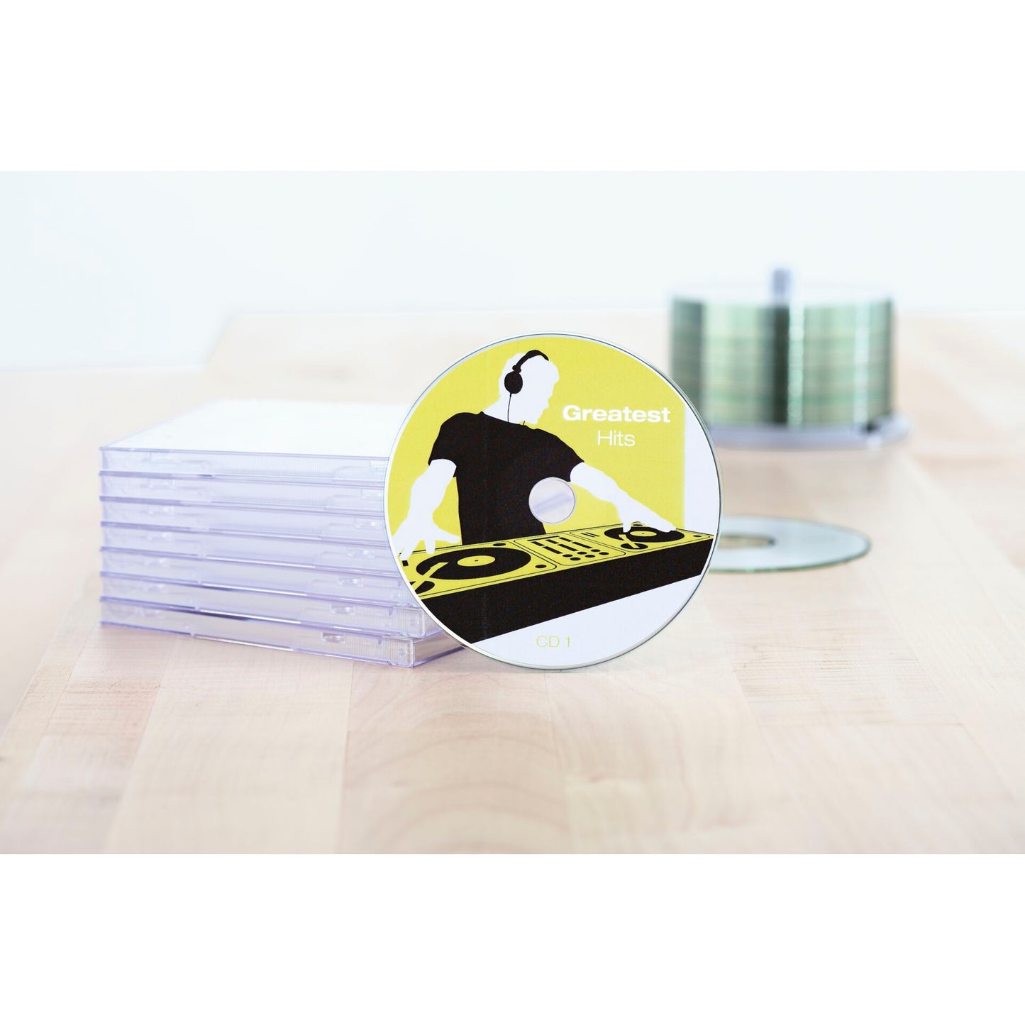 Herma CD-labels 116 25 Sheets DIN A4 50 pcs   5115