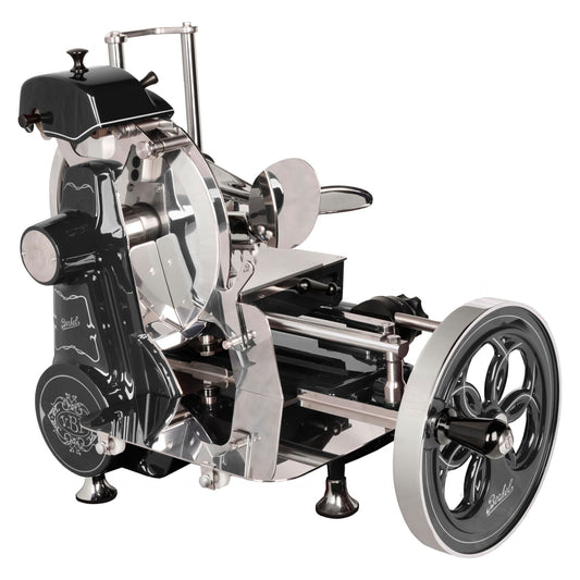 Berkel Volano B2 black fiorato Manual Flywheel Meat Slicer
